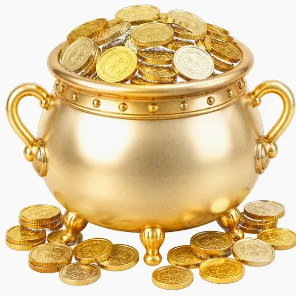Coin-filled cauldron — Amonbet